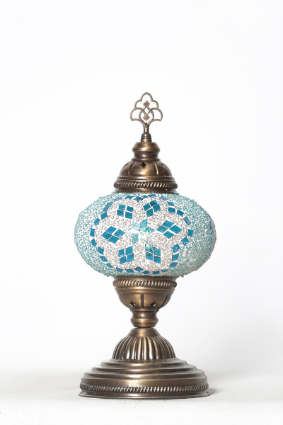 No3 Size Antique Mosaic Table Lamp
